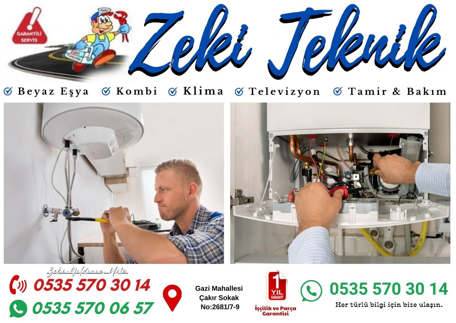Gazi Mahallesi Demirdöküm Servisi
